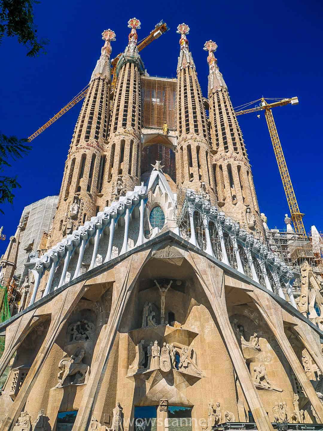 Барселона Собор Sagrada Familia