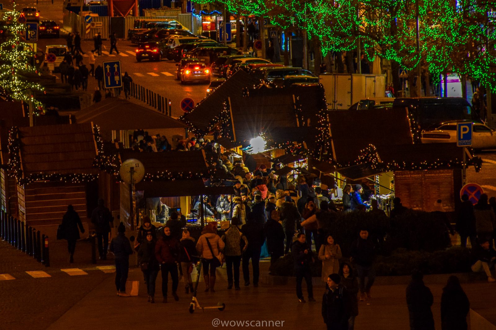 Рождественская ярмарка Праги на Вацлавской площади - Vaclavske namesti